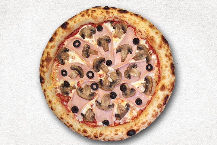 Пицца Ветчина с грибами 30см